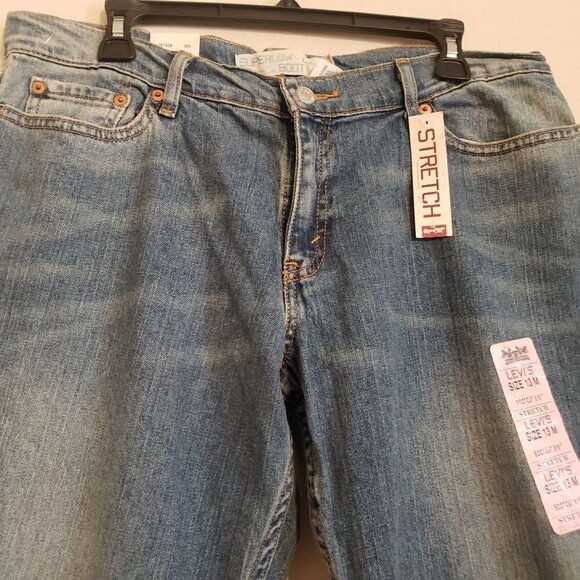 Levi's Superlow bootcut jeans size 13 JRS NWT - Picture 4 of 11